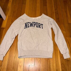 Newport Gray Women's Sweater